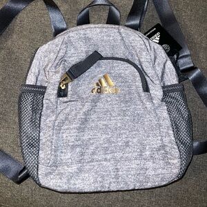 ADIDAS Linear 3 Mini Backpack in Jersey grey NWT